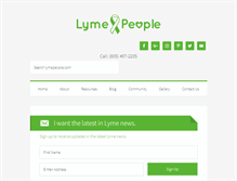 Tablet Screenshot of lymepeople.com